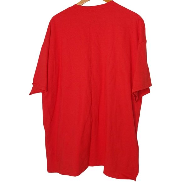 NWT Warheads Candy Men's 2XL T Shirt Bright Red Short Sleeve NEW - Picture 3 of 5